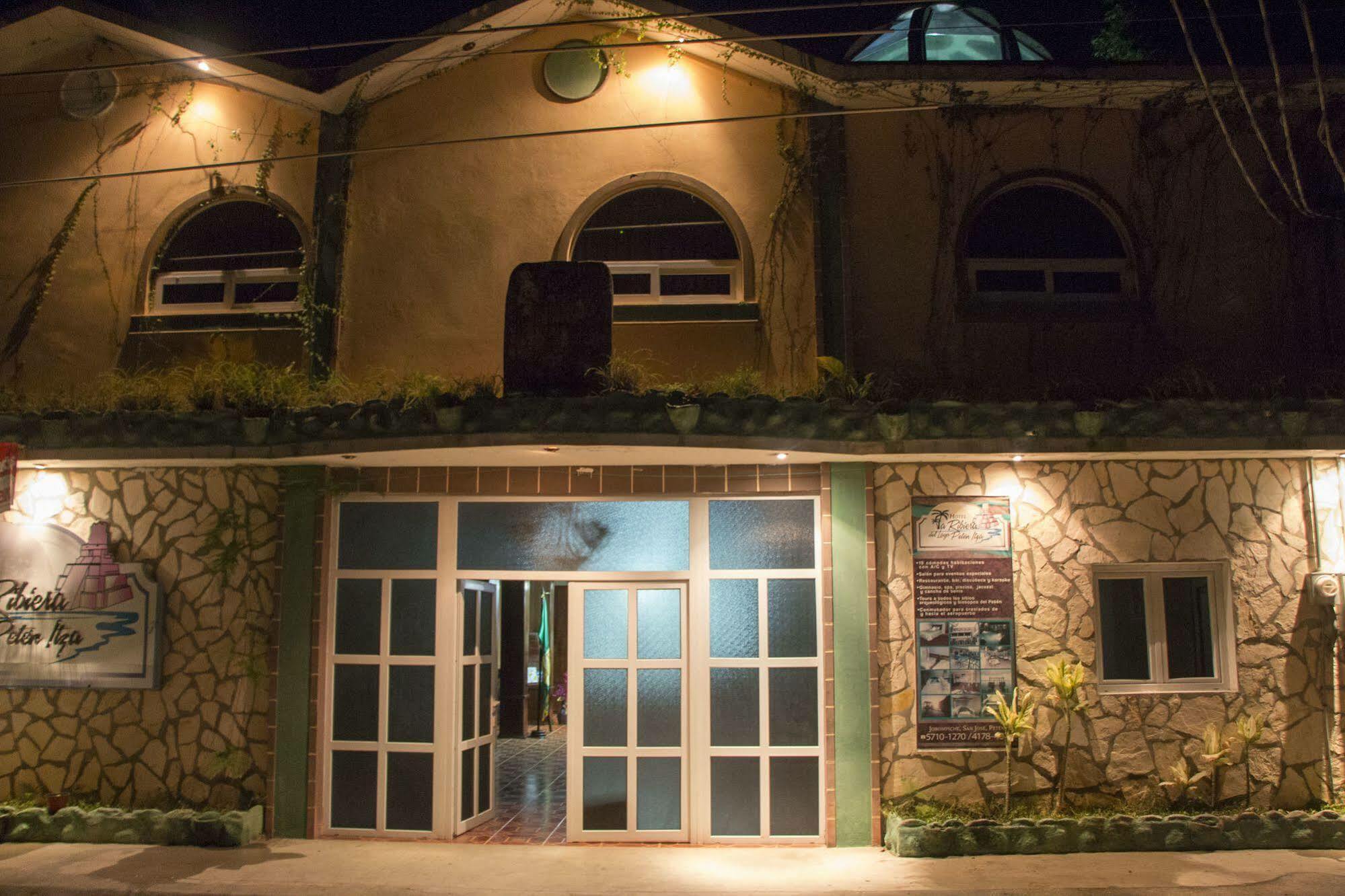 Hotel Ribiera Del Lago Peten Itza San Roman Exteriér fotografie