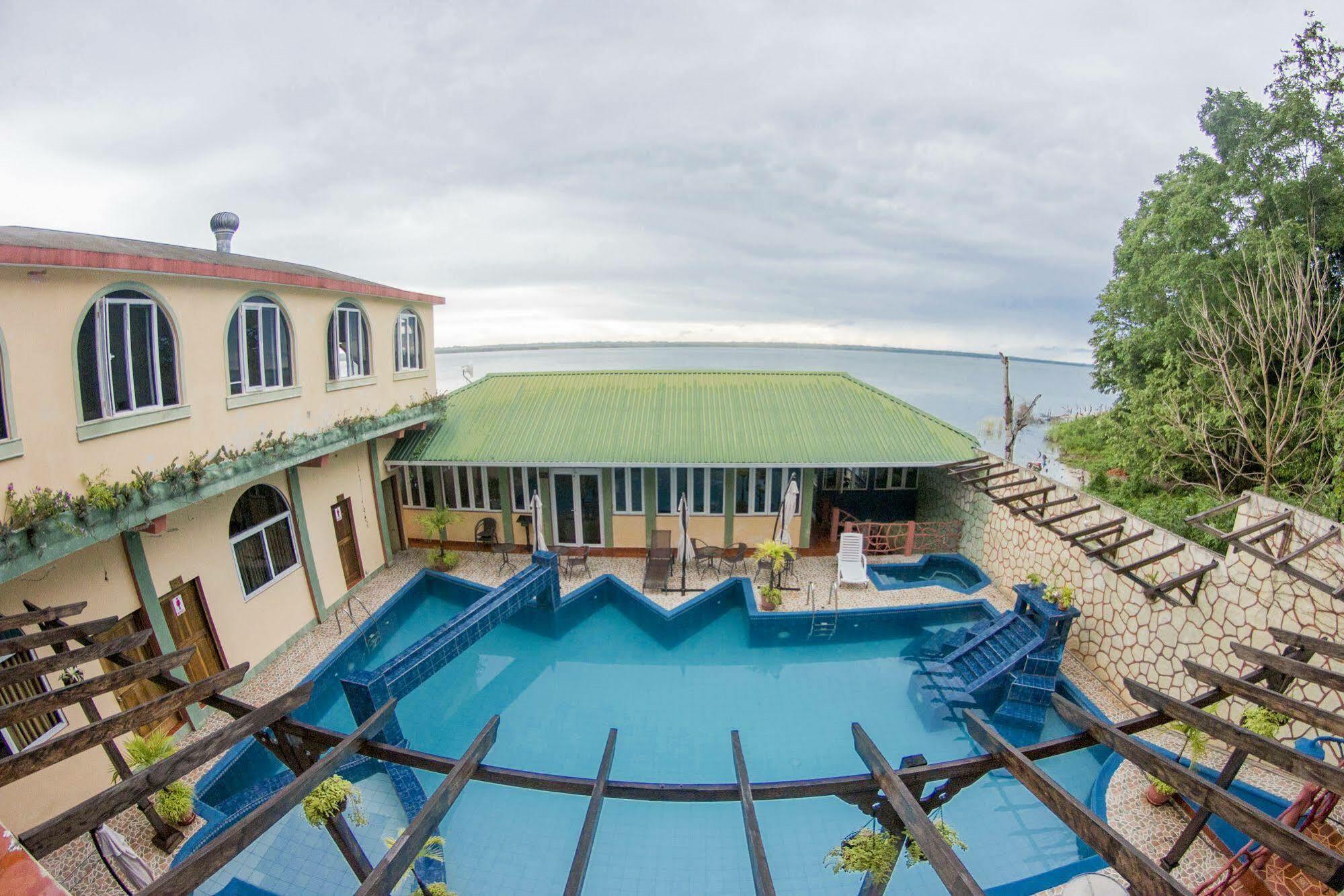 Hotel Ribiera Del Lago Peten Itza San Roman Exteriér fotografie