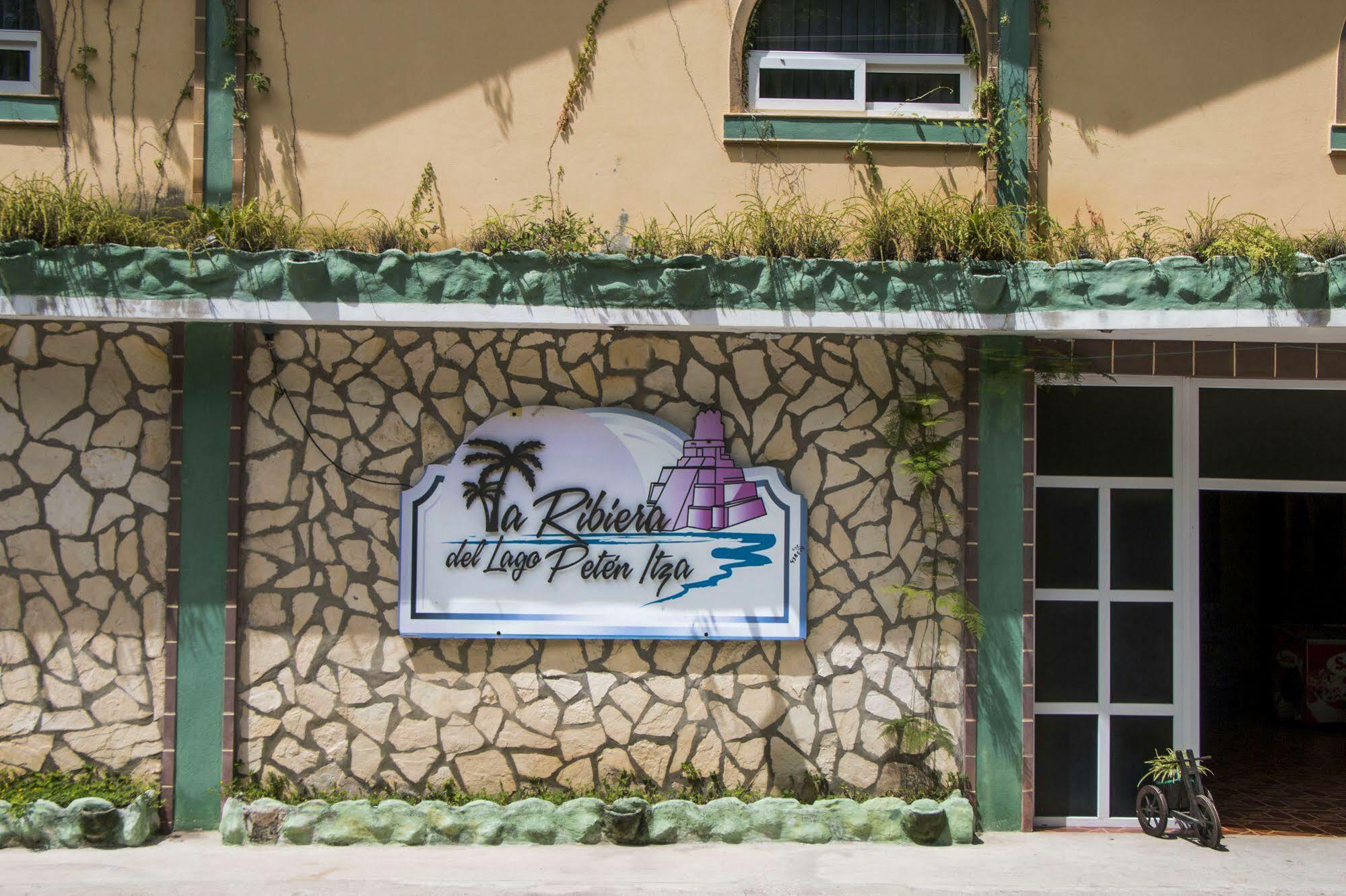 Hotel Ribiera Del Lago Peten Itza San Roman Exteriér fotografie